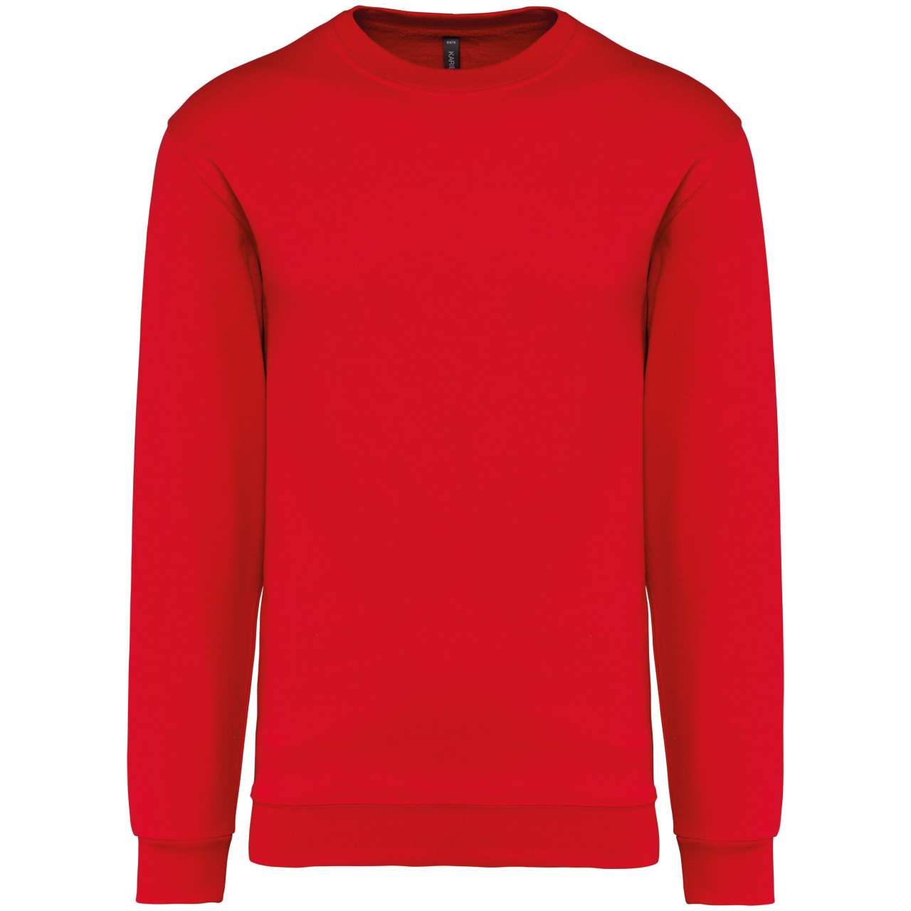 CREW NECK SWEATSHIRT - Red - Main