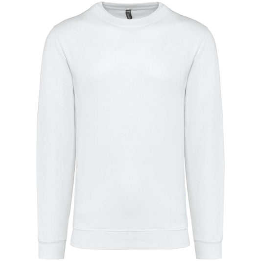 CREW NECK SWEATSHIRT - White - Main