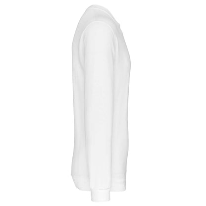 CREW NECK SWEATSHIRT - White - Additional