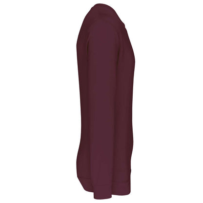 CREW NECK SWEATSHIRT - Wine - Additional