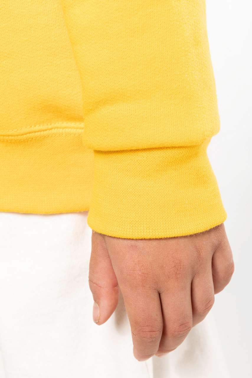 KIDS' CREW NECK SWEATSHIRT - White - Additional