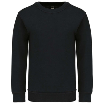 KIDS' CREW NECK SWEATSHIRT - Black - Main