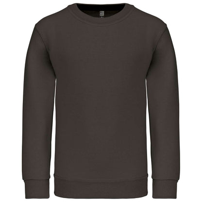 KIDS' CREW NECK SWEATSHIRT - Dark Grey - Main