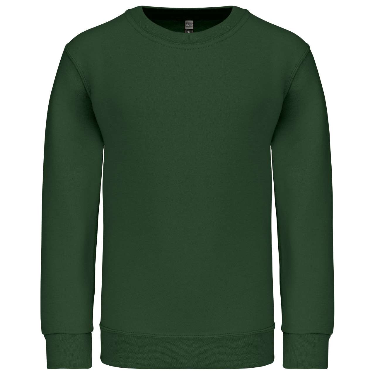 KIDS' CREW NECK SWEATSHIRT - Forest Green - Main