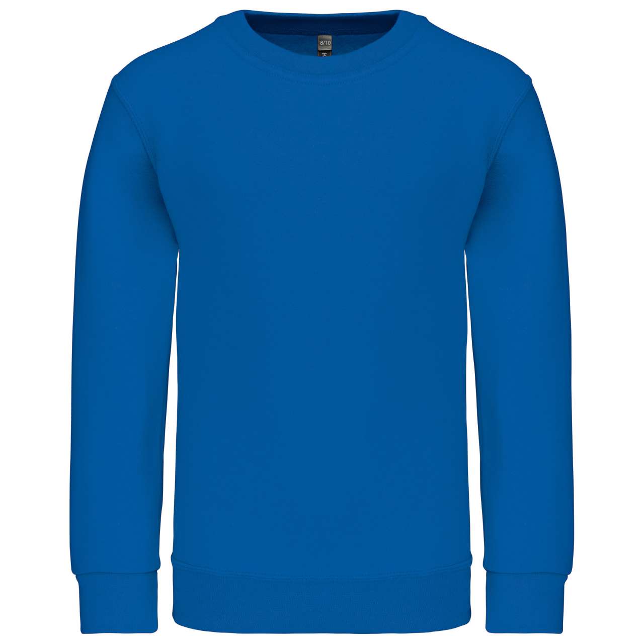 KIDS' CREW NECK SWEATSHIRT - Light Royal Blue - Main