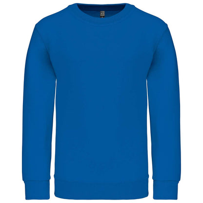 KIDS' CREW NECK SWEATSHIRT - Light Royal Blue - Main