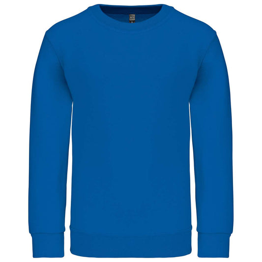 KIDS' CREW NECK SWEATSHIRT - Light Royal Blue - Main