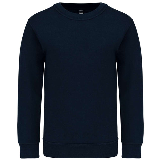 KIDS' CREW NECK SWEATSHIRT - Navy - Main