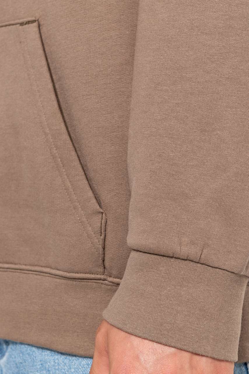 MEN’S HOODED SWEATSHIRT - Apple Green - Additional