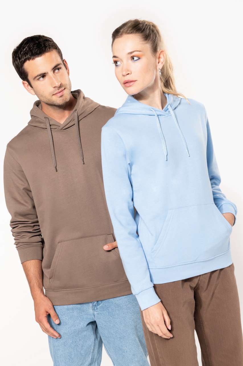 MEN’S HOODED SWEATSHIRT - Chocolate - Additional