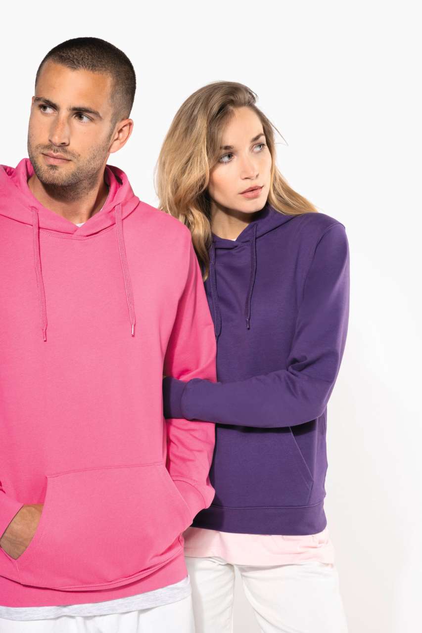 MEN’S HOODED SWEATSHIRT - Apple Green - Additional