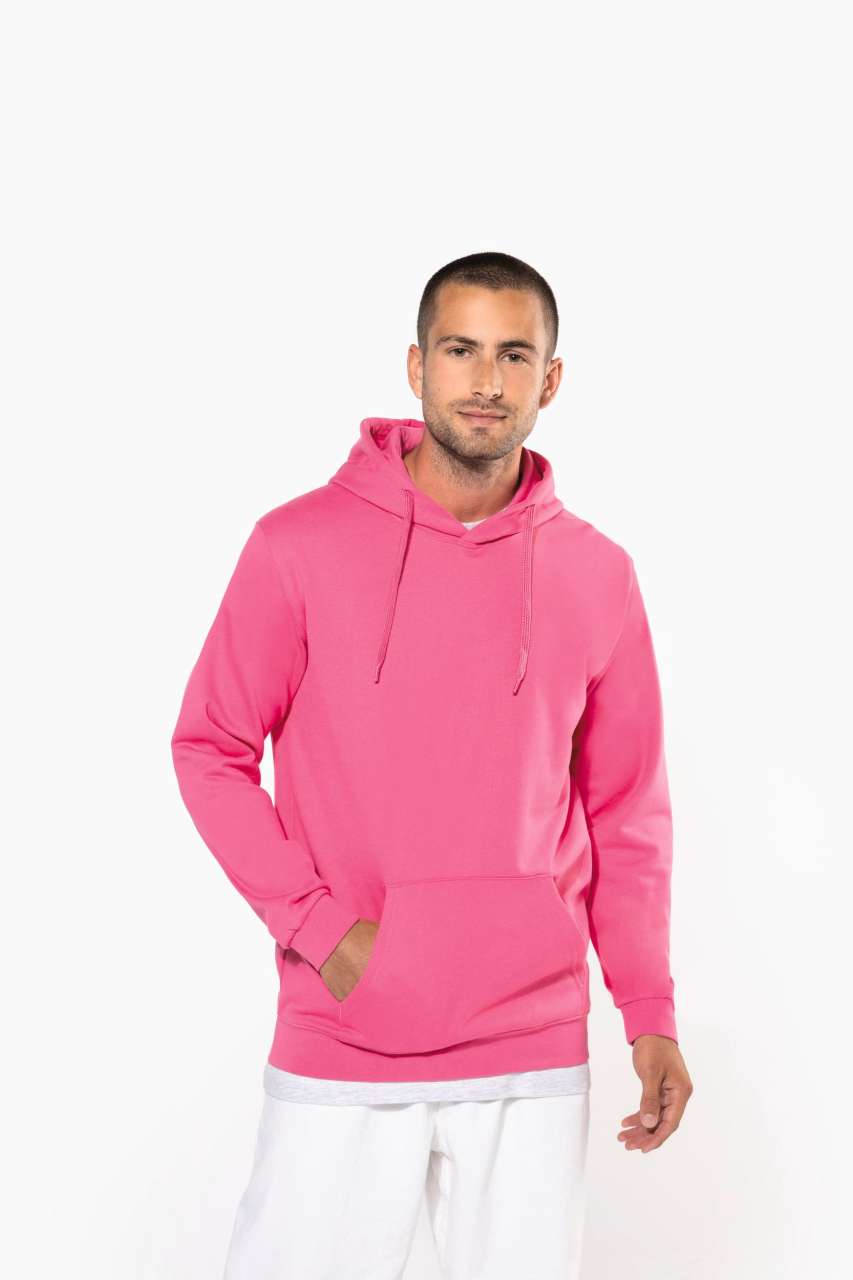 MEN’S HOODED SWEATSHIRT - Apple Green - Additional