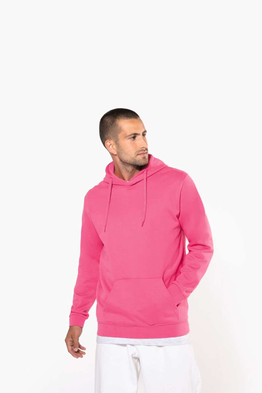 MEN’S HOODED SWEATSHIRT - Apple Green - Additional