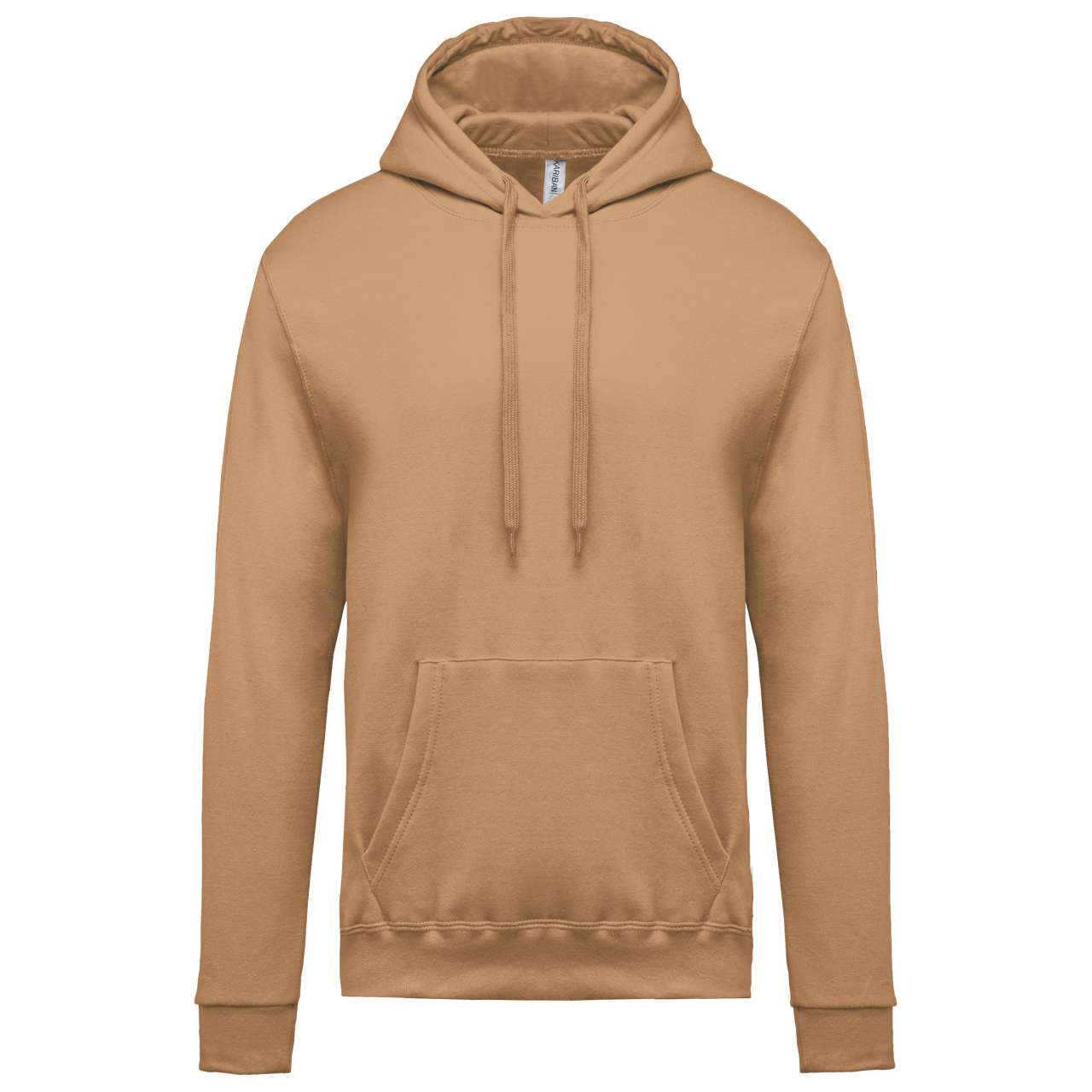 MEN’S HOODED SWEATSHIRT - Camel - Main