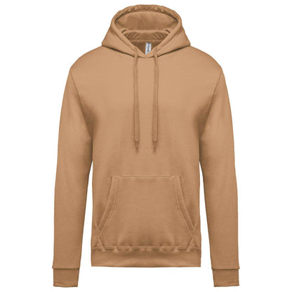 MEN’S HOODED SWEATSHIRT - Camel - Main