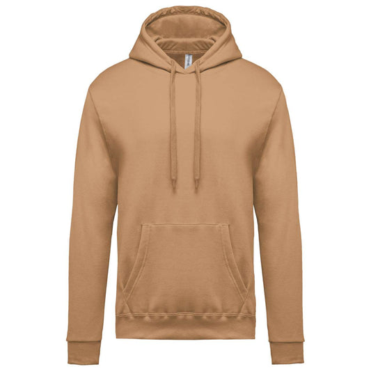 MEN’S HOODED SWEATSHIRT - Camel - Main