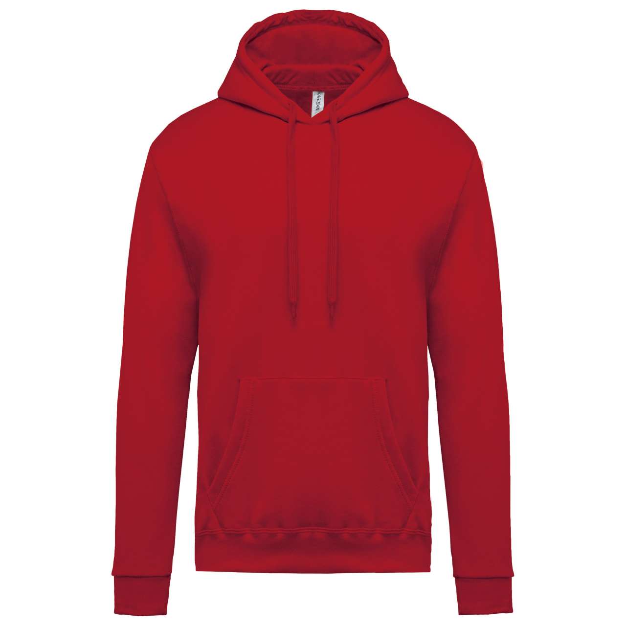 MEN’S HOODED SWEATSHIRT - Cherry Red - Main