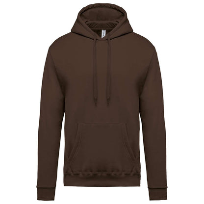 MEN’S HOODED SWEATSHIRT - Chocolate - Main