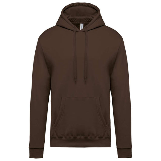 MEN’S HOODED SWEATSHIRT - Chocolate - Main