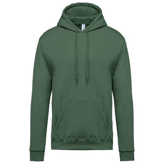 MEN’S HOODED SWEATSHIRT - Earthy Green - Main