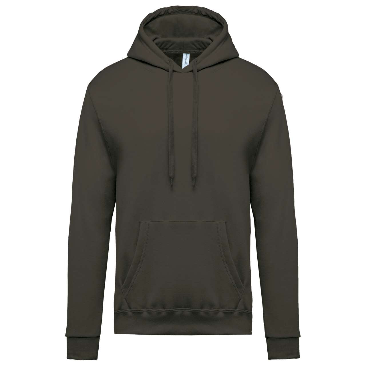 MEN’S HOODED SWEATSHIRT - Green Olive - Main