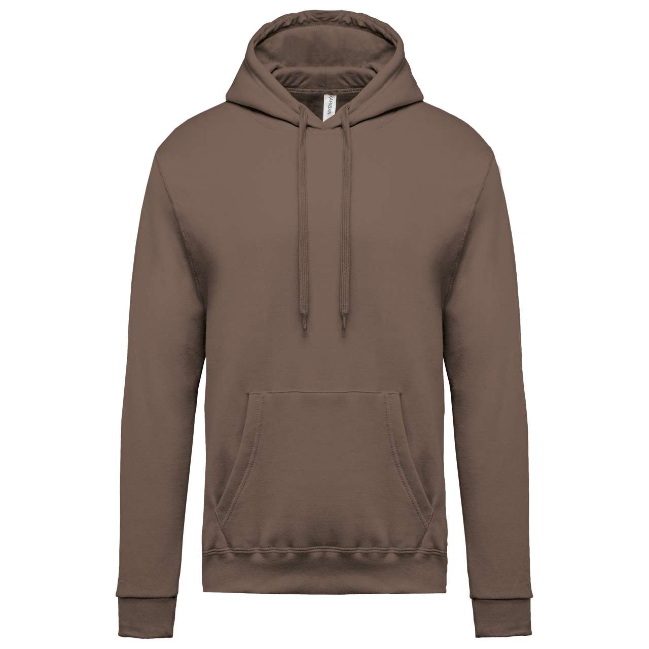 MEN’S HOODED SWEATSHIRT - Moka Brown - Main