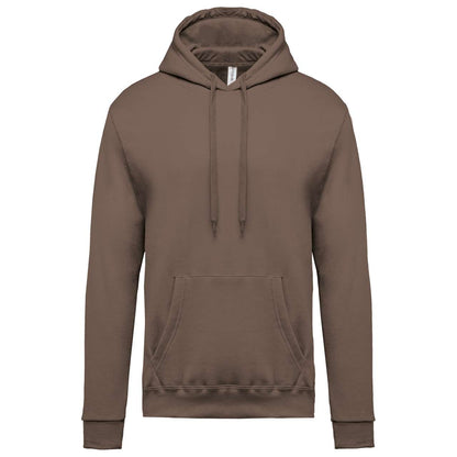 MEN’S HOODED SWEATSHIRT - Moka Brown - Main
