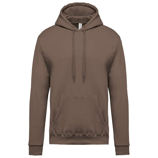 MEN’S HOODED SWEATSHIRT - Moka Brown - Main