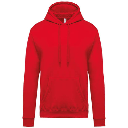 MEN’S HOODED SWEATSHIRT - Red - Main
