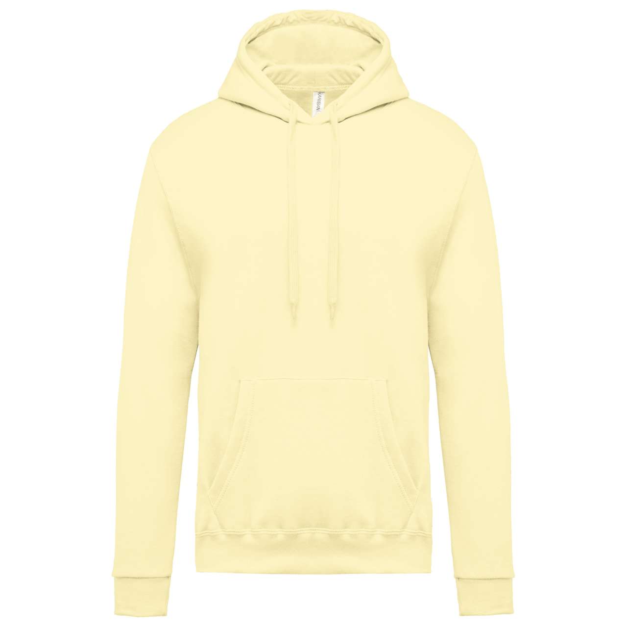 MEN’S HOODED SWEATSHIRT - Straw Yellow - Main