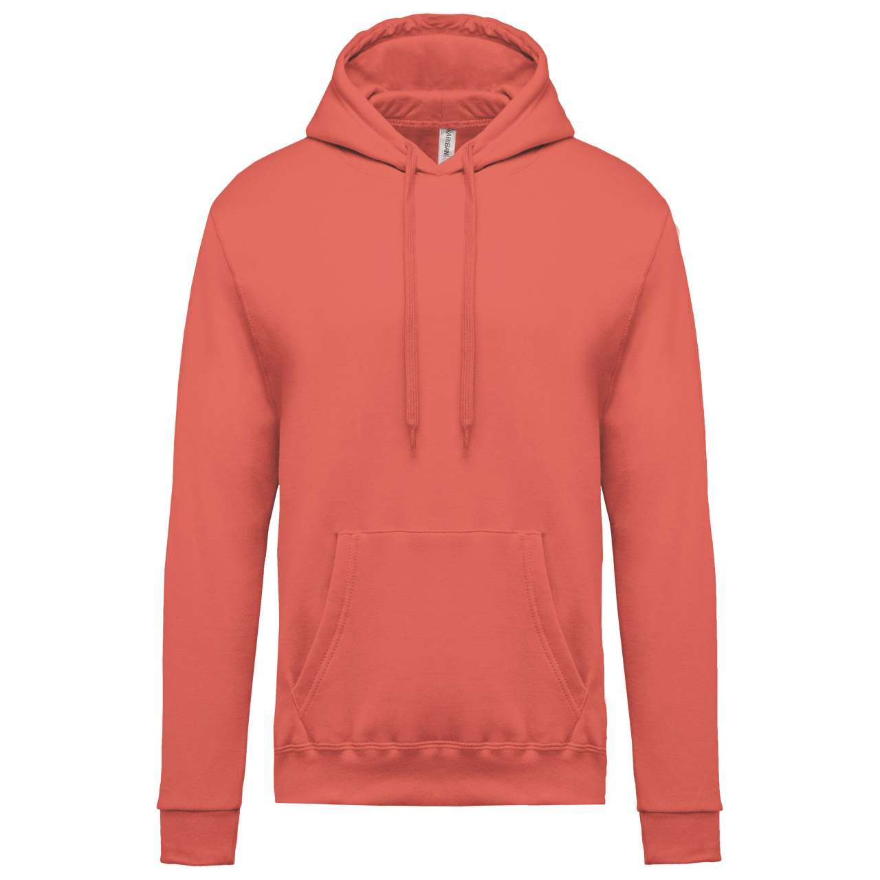 MEN’S HOODED SWEATSHIRT - True Coral - Main