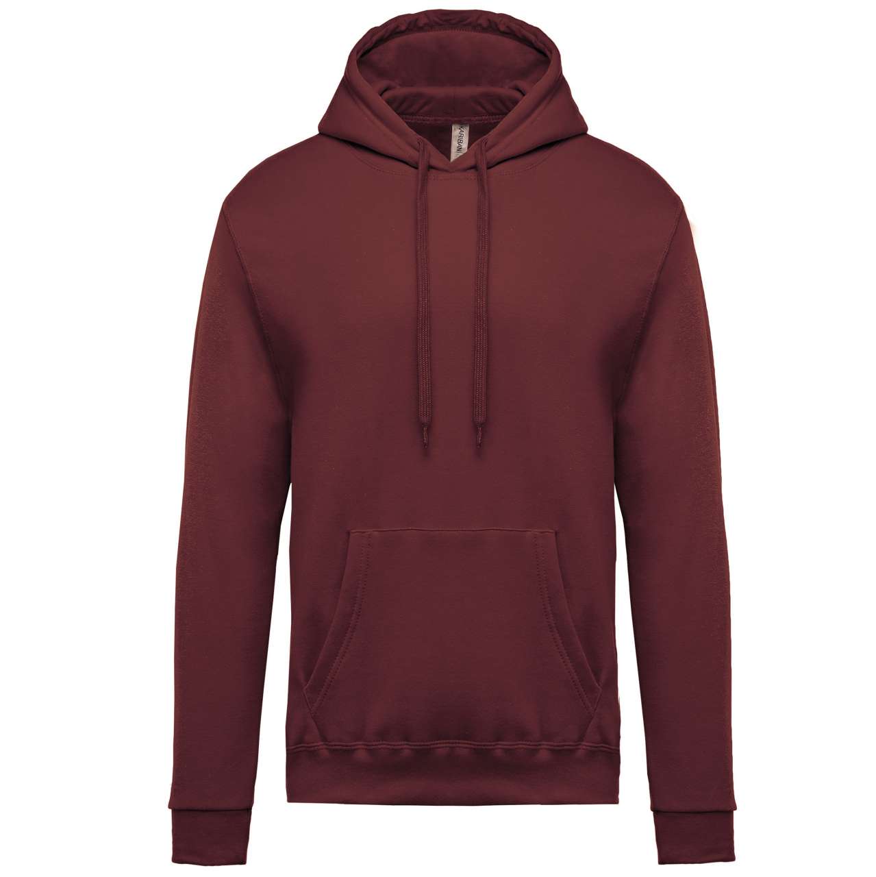 MEN’S HOODED SWEATSHIRT - Wine - Main