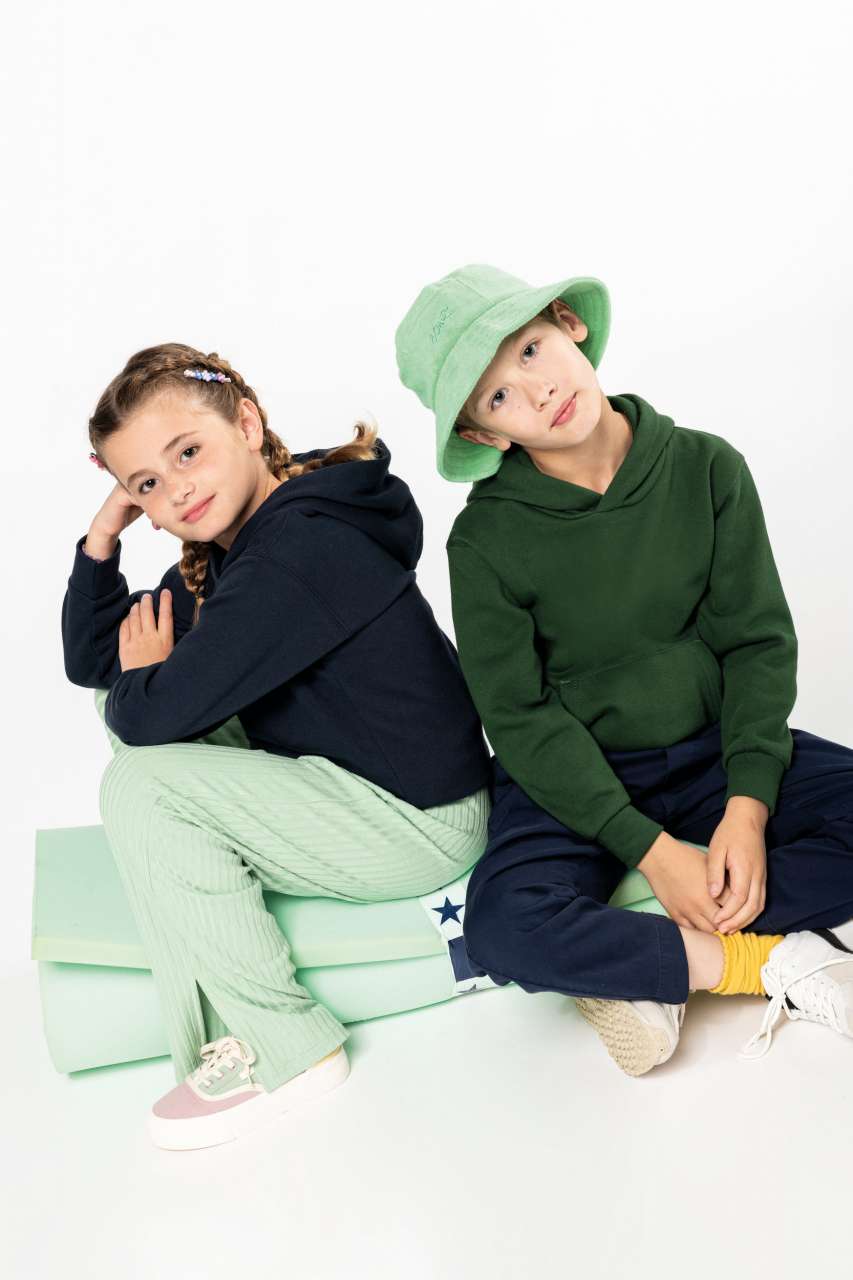 KIDS’ HOODED SWEATSHIRT - Black - Additional
