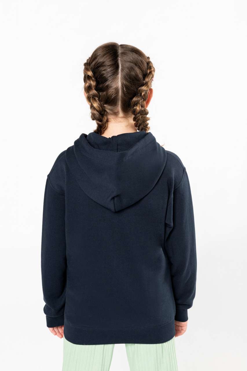 KIDS’ HOODED SWEATSHIRT - Black - Additional