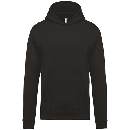 KIDS’ HOODED SWEATSHIRT - Black - Main