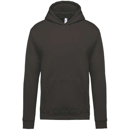 KIDS’ HOODED SWEATSHIRT - Dark Grey - Main