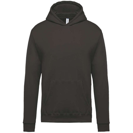 KIDS’ HOODED SWEATSHIRT - Dark Grey - Main