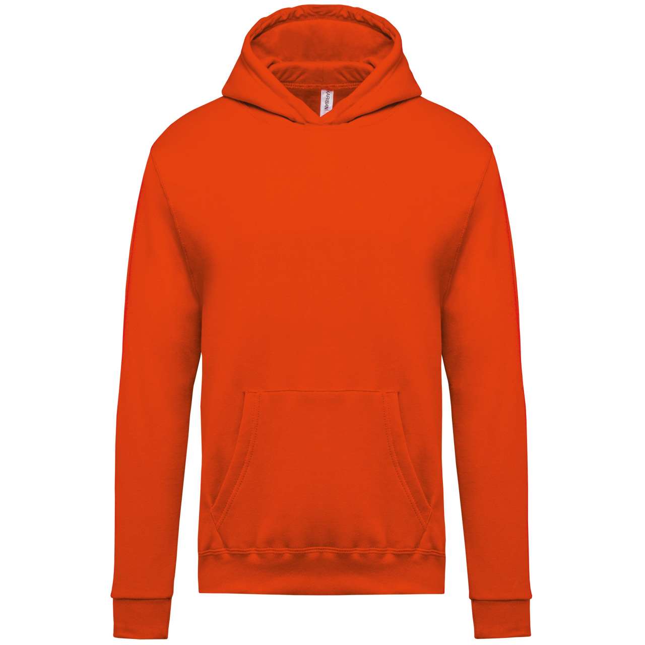 KIDS’ HOODED SWEATSHIRT - Orange - Main