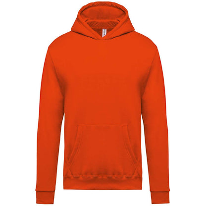 KIDS’ HOODED SWEATSHIRT - Orange - Main