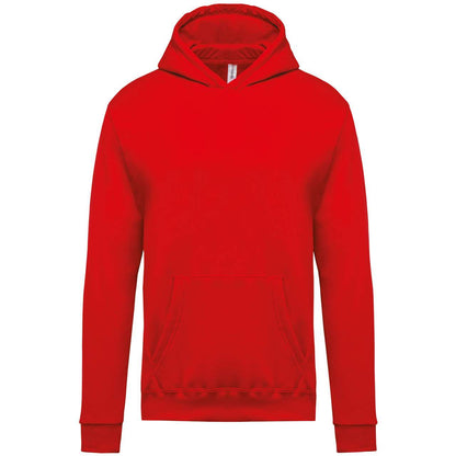 KIDS’ HOODED SWEATSHIRT - Red - Main