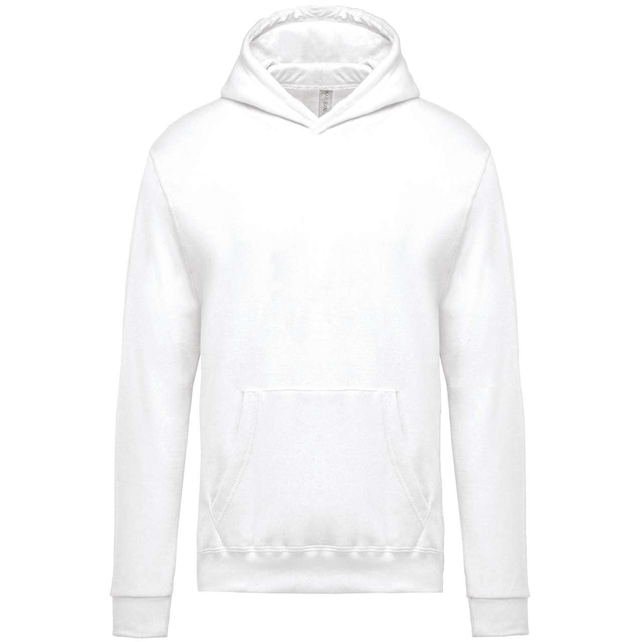 KIDS’ HOODED SWEATSHIRT - White - Main