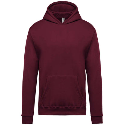KIDS’ HOODED SWEATSHIRT - Wine - Main