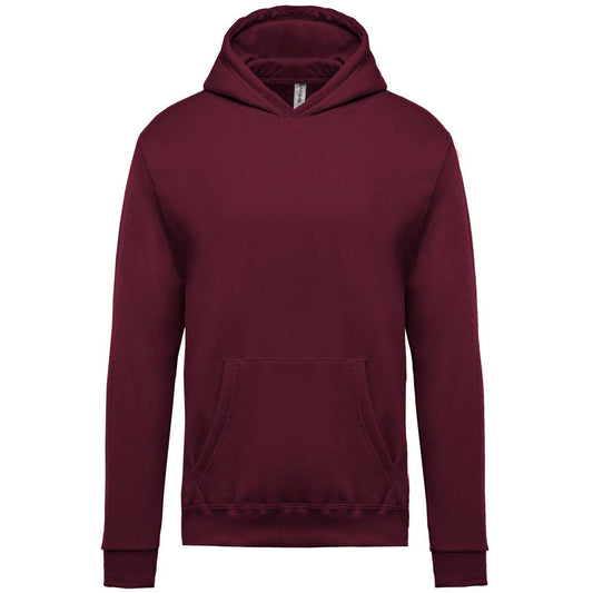 KIDS’ HOODED SWEATSHIRT - Wine - Main