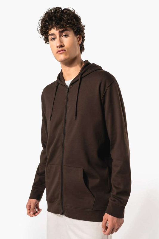 FULL ZIP HOODED SWEATSHIRT