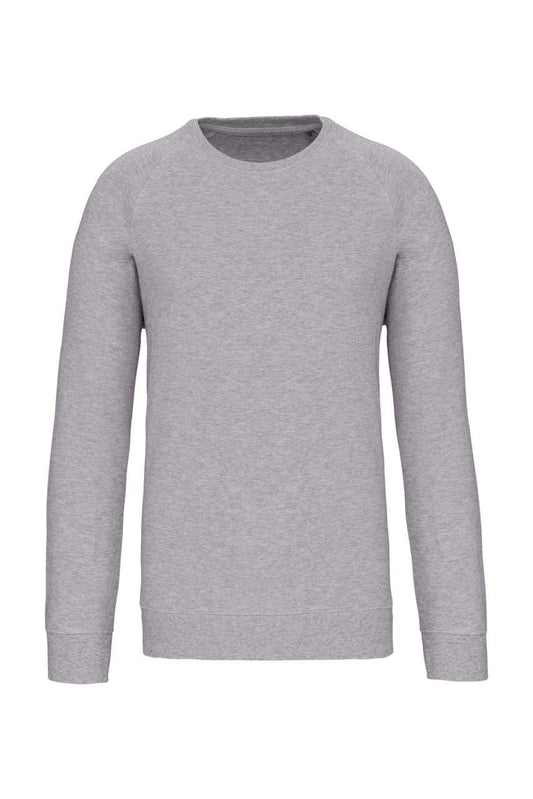ORGANIC PIQUÉ SWEATSHIRT - Oxford Grey - colorimageurl