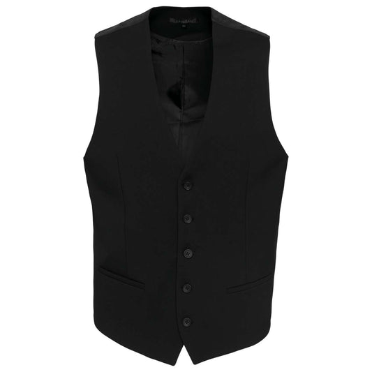 MEN'S WAISTCOAT - Black - colorimageurl