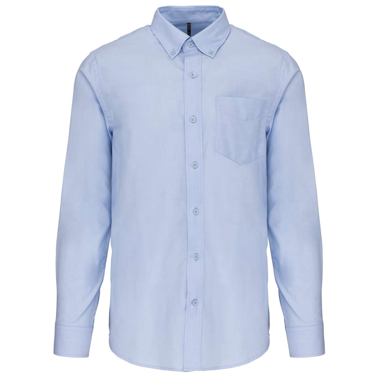 MEN'S LONG-SLEEVED OXFORD SHIRT - Oxford Blue - Main