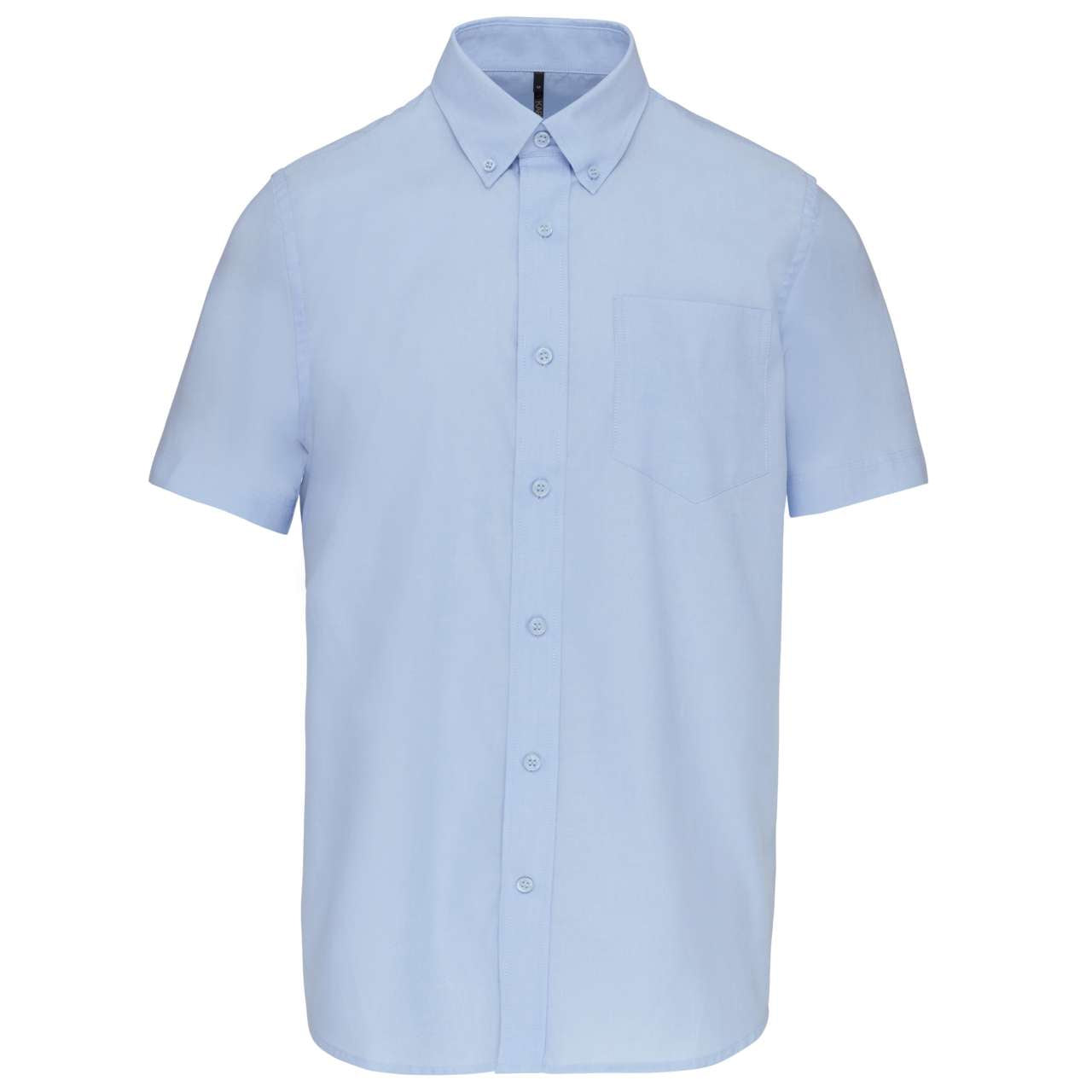 MEN'S SHORT-SLEEVED OXFORD SHIRT - Oxford Blue - Main