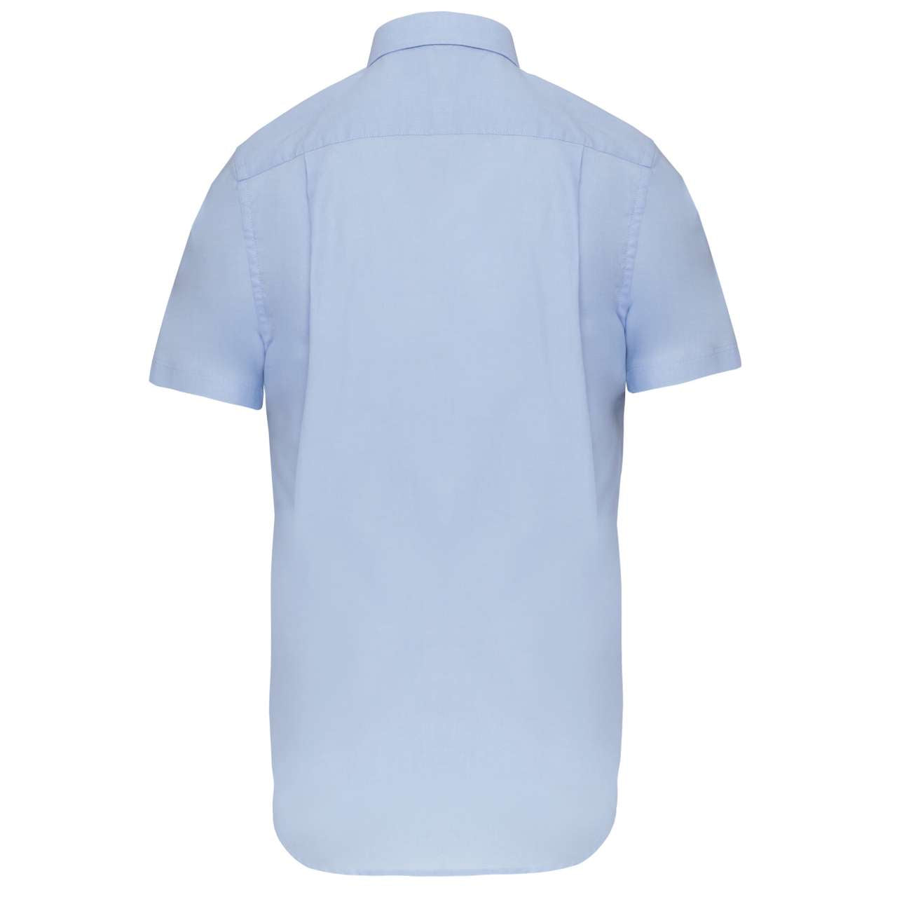 MEN'S SHORT-SLEEVED OXFORD SHIRT - Oxford Blue - Additional