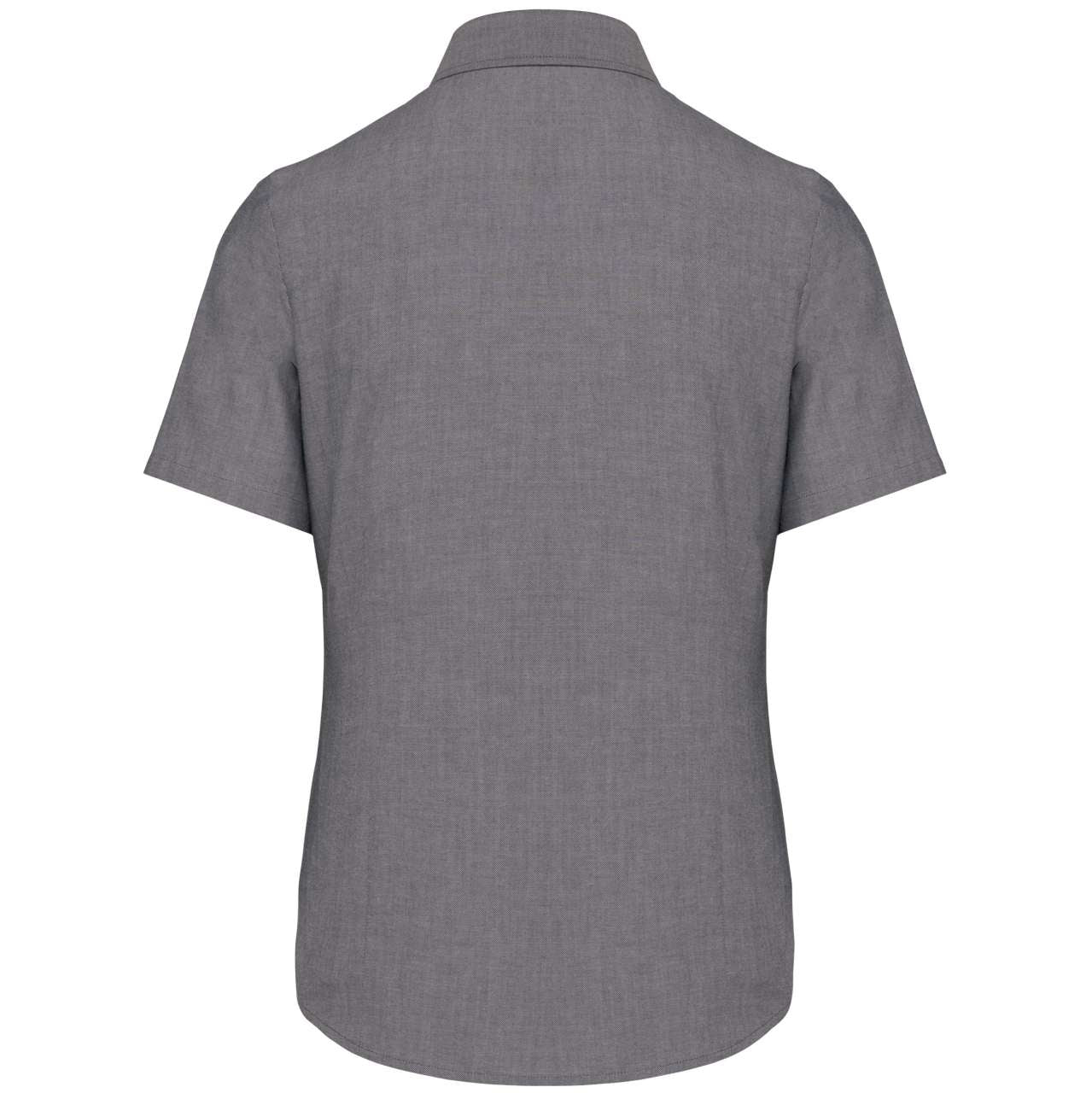 LADIES' SHORT-SLEEVED OXFORD SHIRT - Oxford Silver - Additional